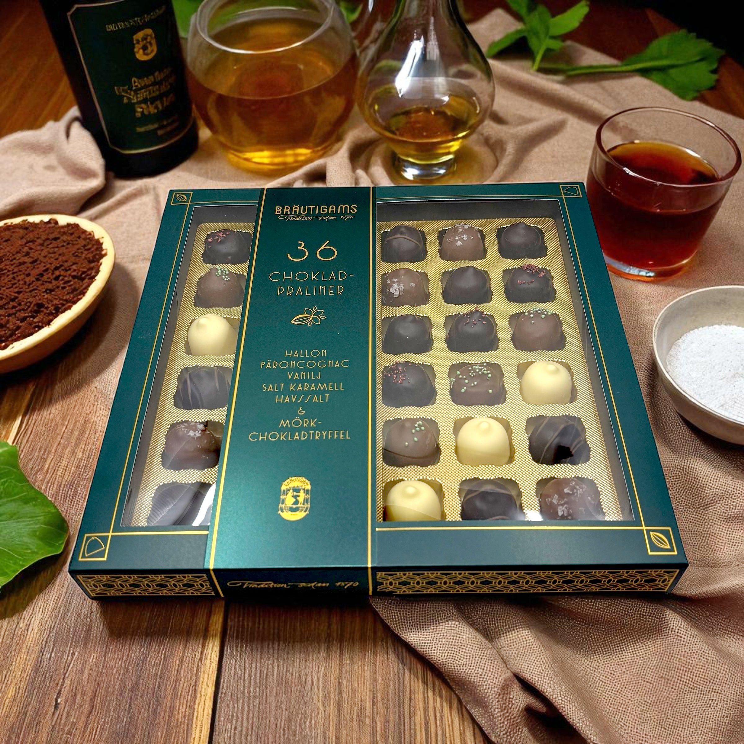 Pralinask 36 bitar - Bräutigams