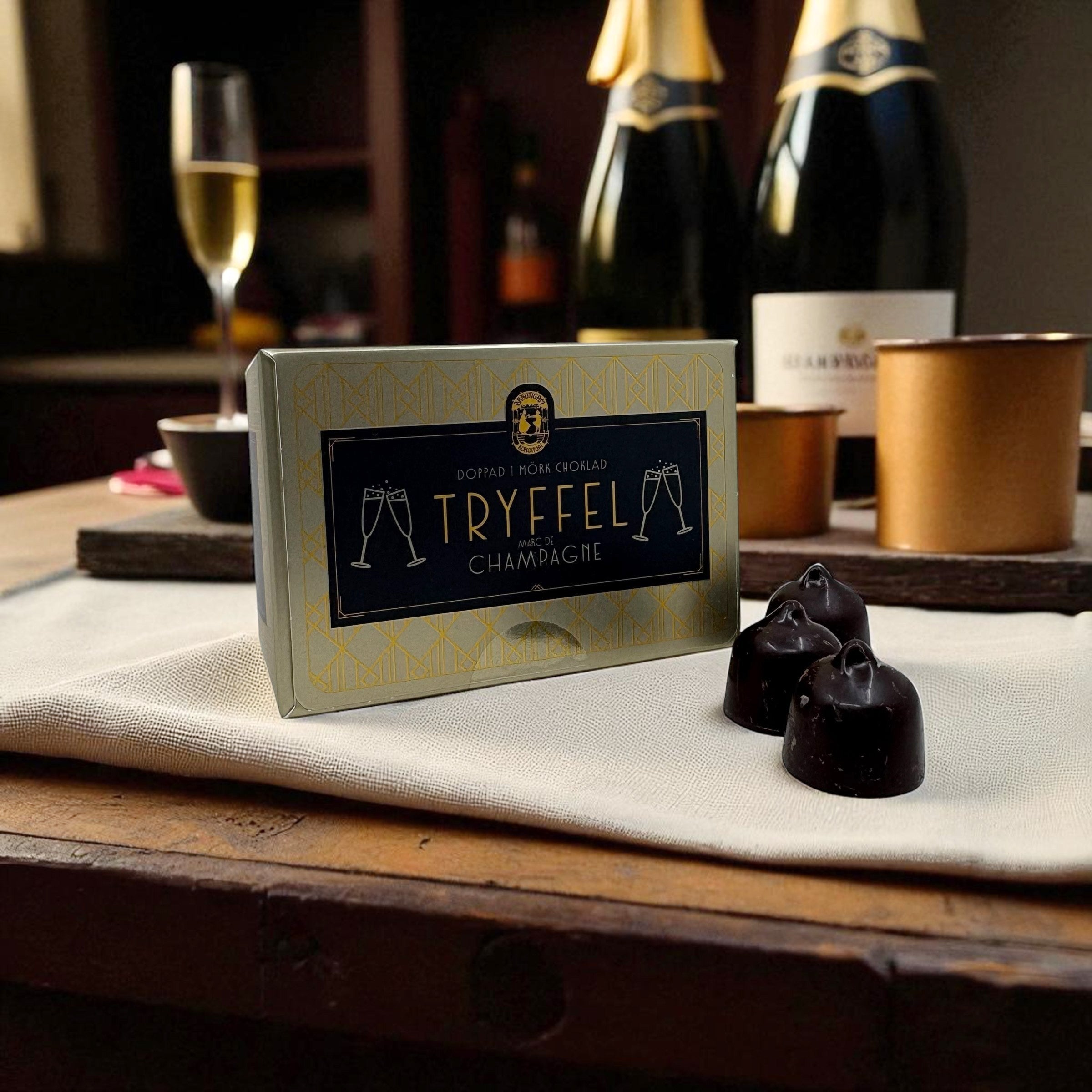 Marc de Champagnetryffel - Bräutigams