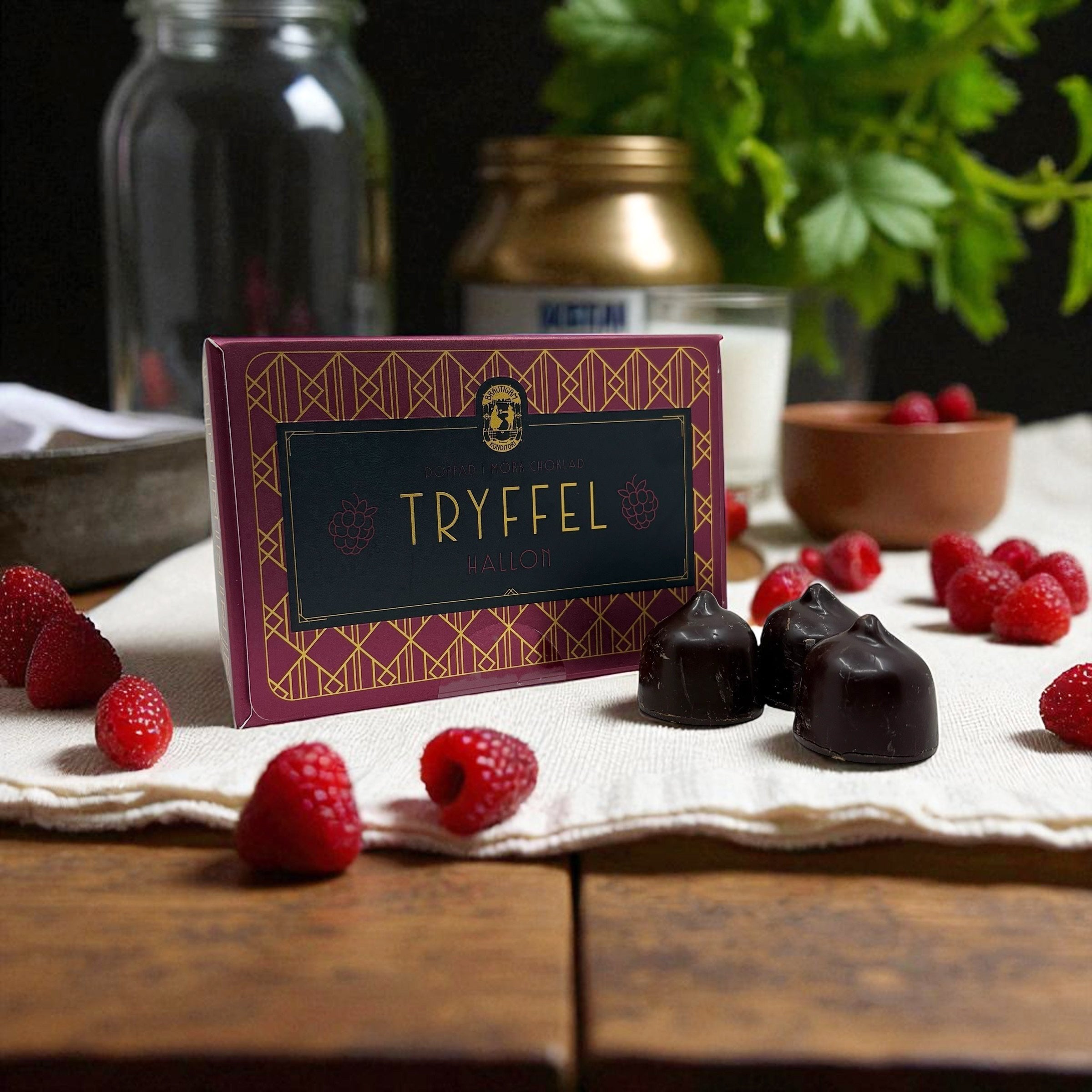 Hallontryffel - Bräutigams