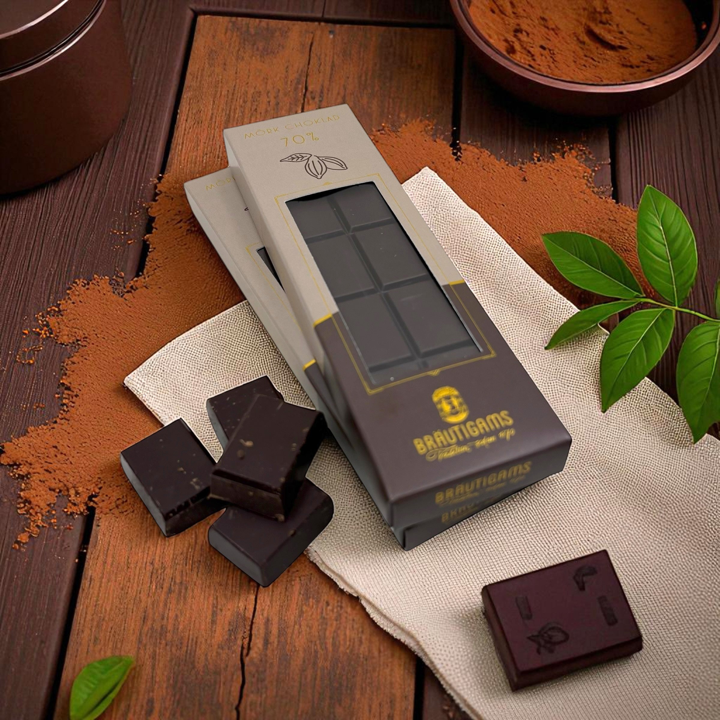 Mörk choklad 70% - Bräutigams