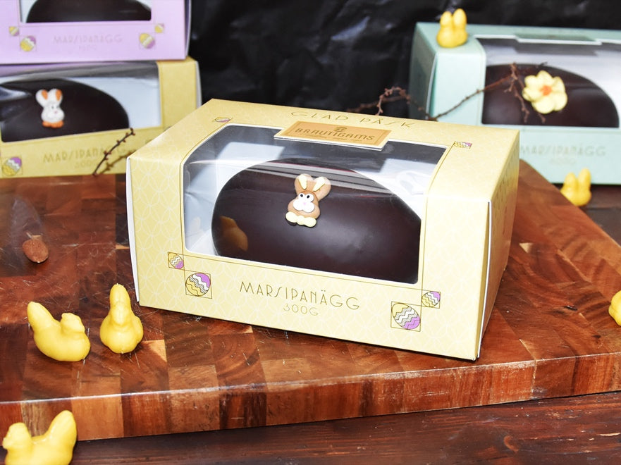 Handgjort marsipanägg 300g - Bräutigams
