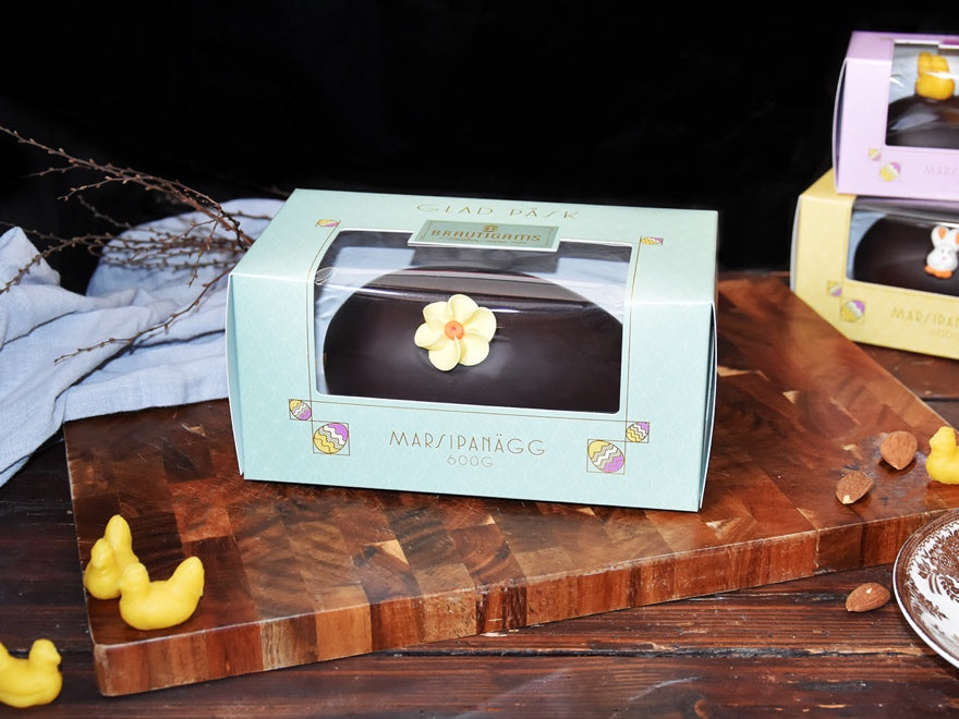 Handgjort marsipanägg 600g - Bräutigams